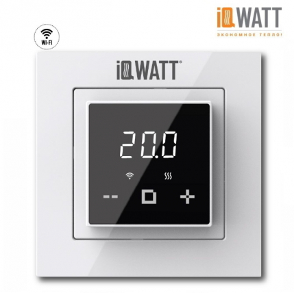 IQ THERMOSTAT D black/white WI-FI