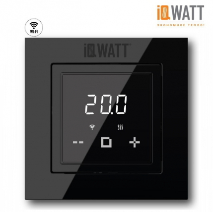 IQ THERMOSTAT D black WI-FI