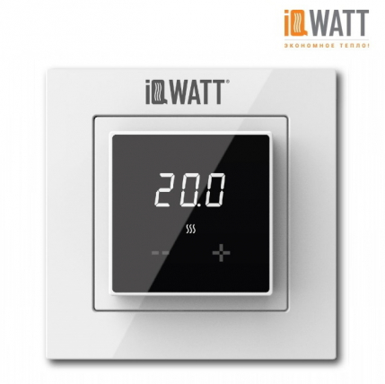 IQ THERMOSTAT D black/white