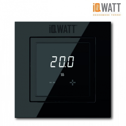 IQ THERMOSTAT D black