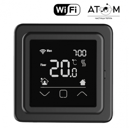 Терморегулятор ATOM Gamma Wi-Fi черный