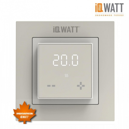 IQ THERMOSTAT D black