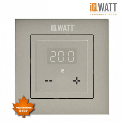 IQ THERMOSTAT D black