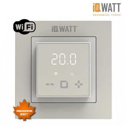 IQ THERMOSTAT D black