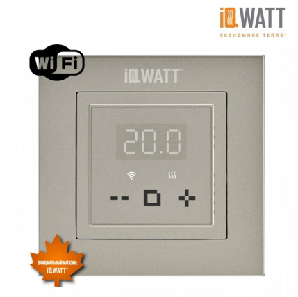 IQ THERMOSTAT D black
