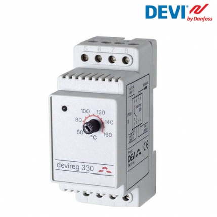 Термостат с датчиком температуры Devireg 330 (t от +5° до +45°C)